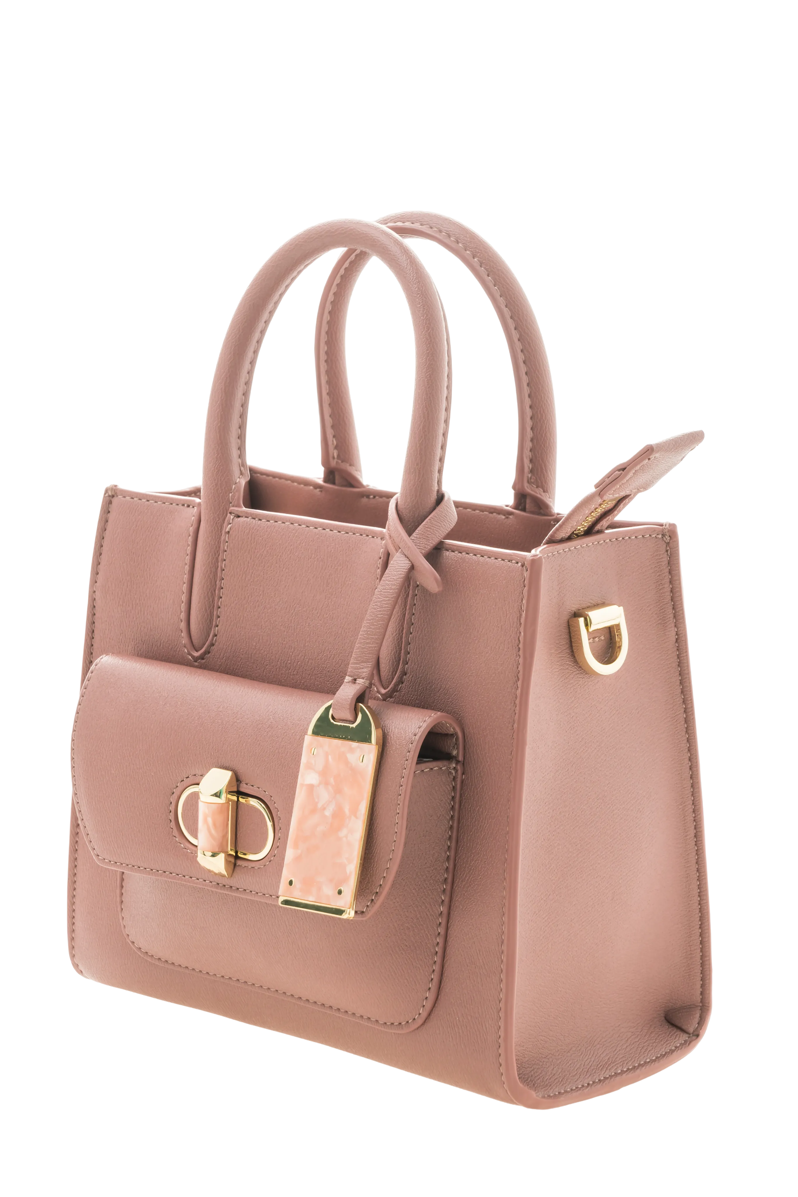 Pink handbag