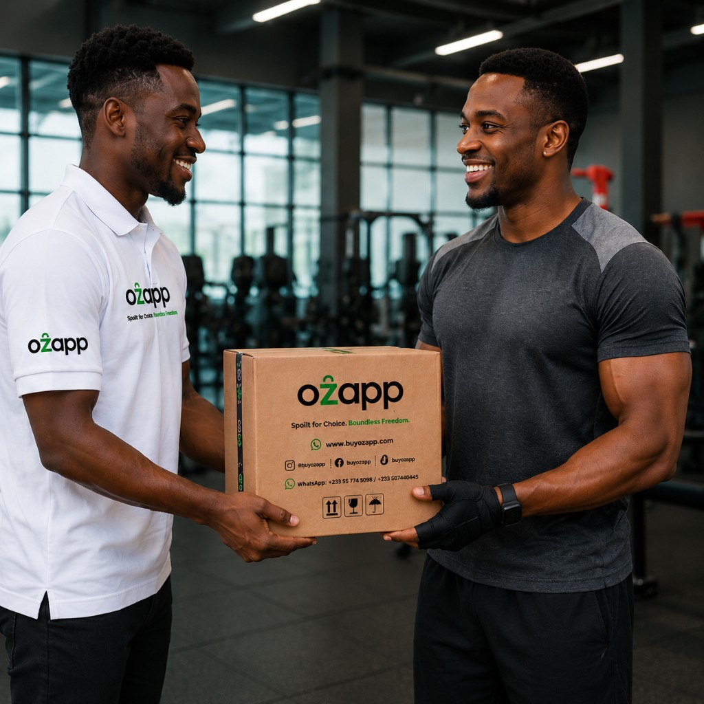 Ozapp delivery at the gym